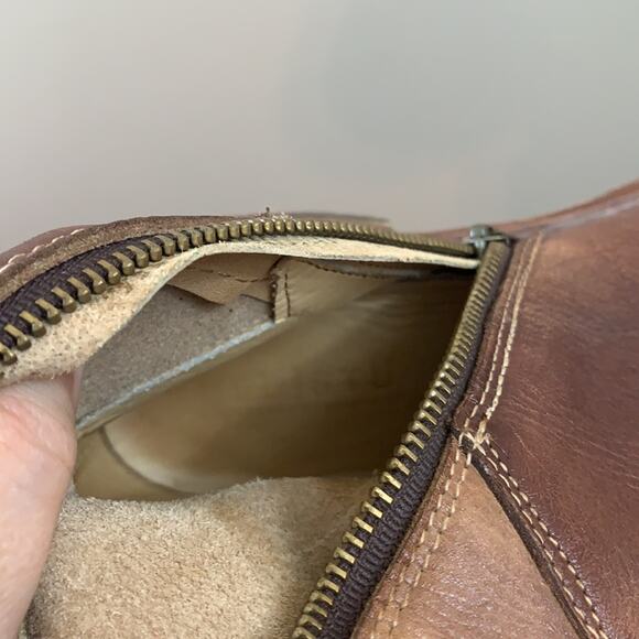 Bed Stu Cambridge Tan Driftwood Leather Knee High Boots Distressed - Picture 10 of 12